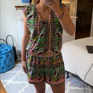 Hale Bob patterned romper